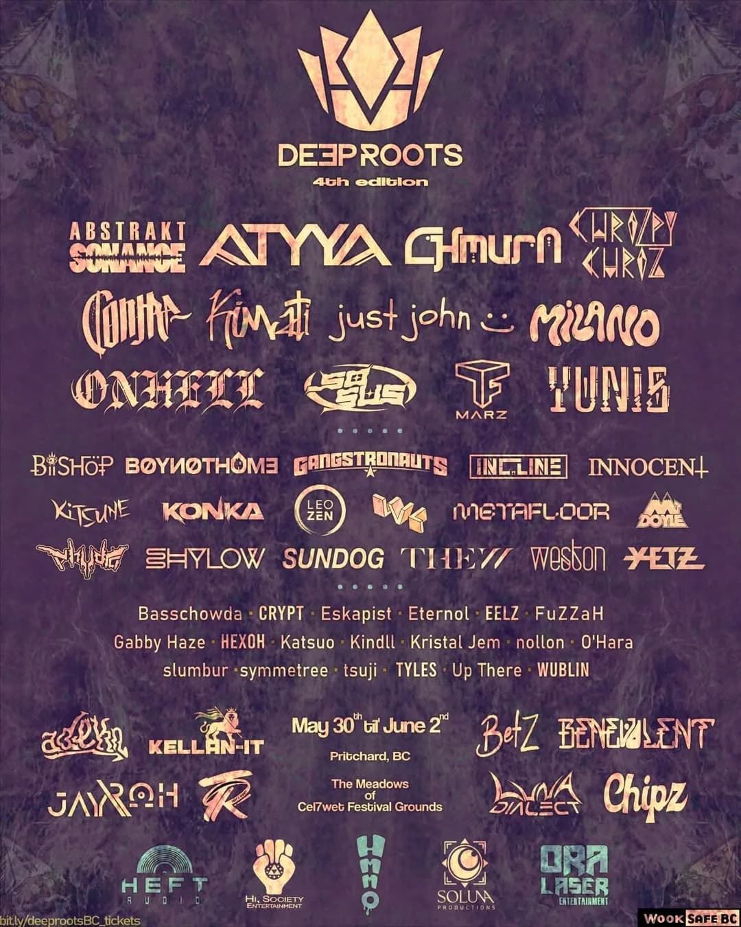 Deep Roots IV 2025 lineup poster